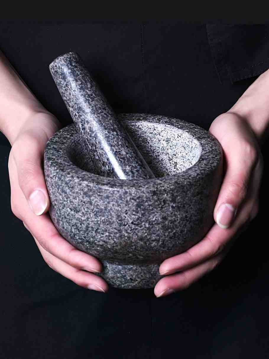 石臼家用老式石窝特大镭钵擂钵擂茶老式手工倒蒜罐家用辣椒手动