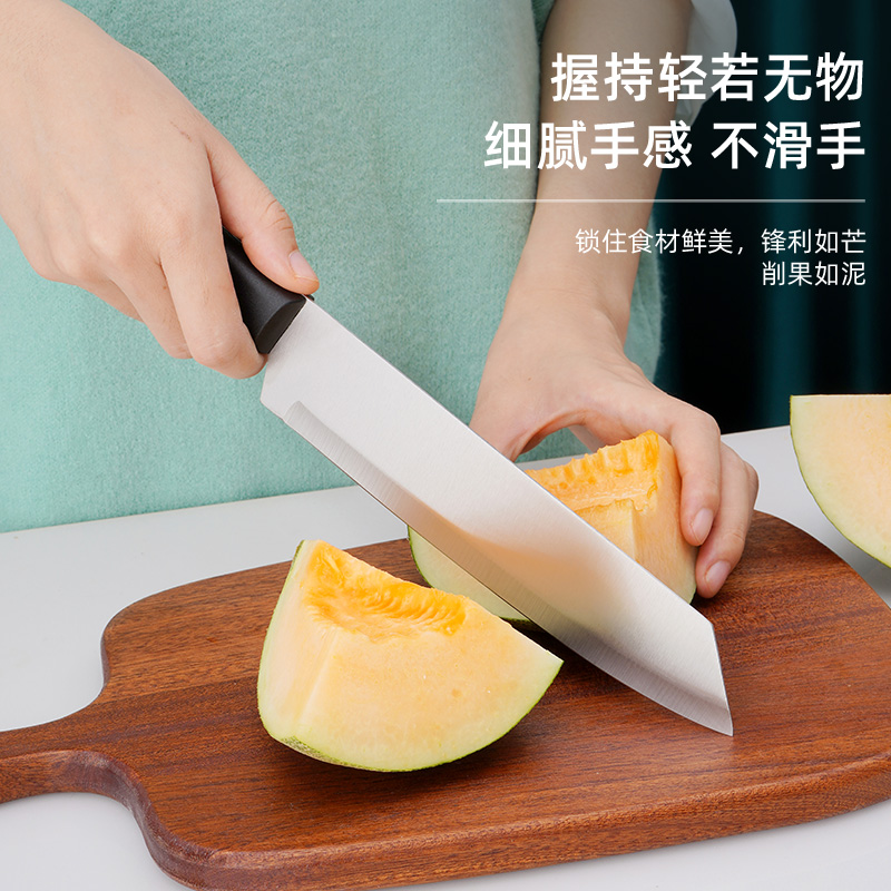 不锈钢刀具切水果切西瓜专用多用刀家用女士小菜刀阳江厨房切菜刀