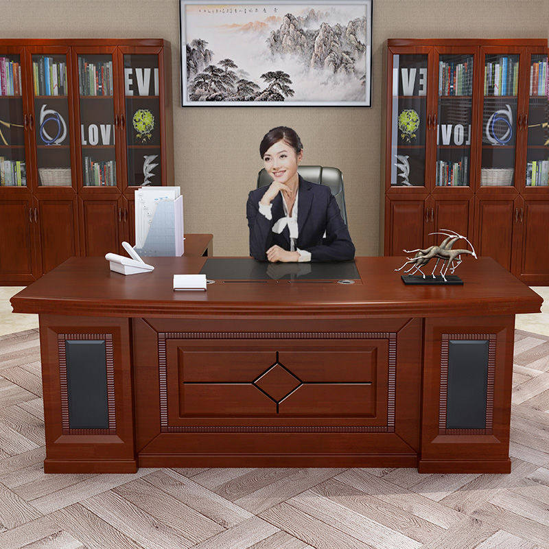 包安装家具电脑2m经理柜子老板办公室1.6m主管办公电脑桌