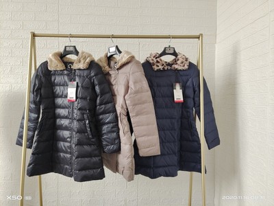 A2-5 超优惠 2020新款中长款韩版毛领过膝收腰时尚爆款羽绒服