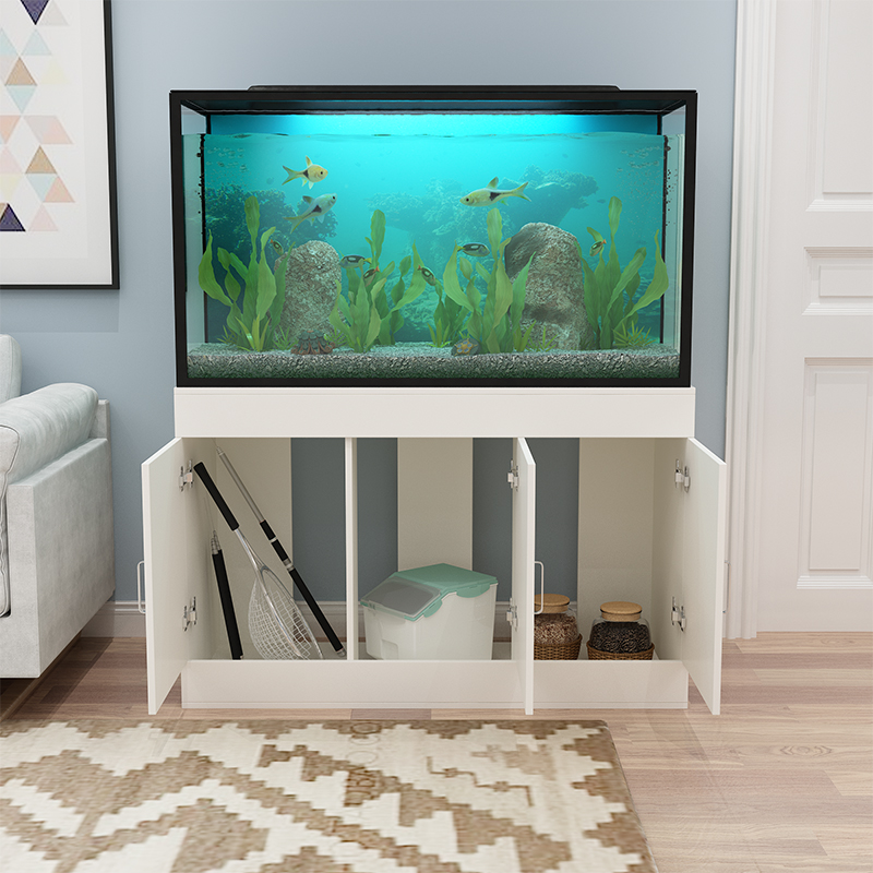 包邮客厅隔断柜鱼缸柜子底滤缸柜超白缸草缸地柜鱼缸架子鱼缸底柜