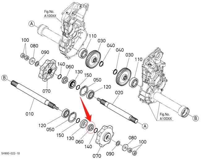 品牌名称: 久保田688收割机配件半轴油封