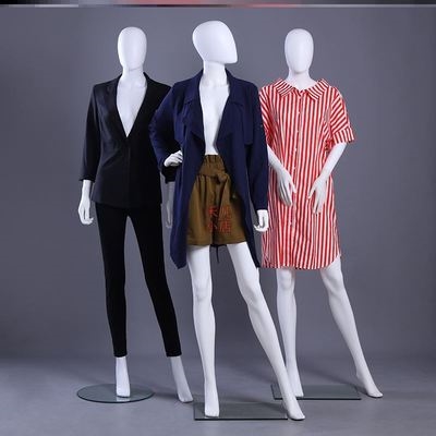 模特西装人物假人连衣裙全身衣服半身展示站立服装模特