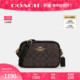 COACH/蔻驰官方 奥莱款女士时尚老花单肩斜挎包相机包 CQ874