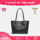 COACH/蔻驰官方 专柜款女士皮质单肩包时尚托特包C0689B4BK