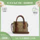 COACH/蔻驰官方 奥莱款女士PVC老花单肩斜挎手提包戴妃包CO975