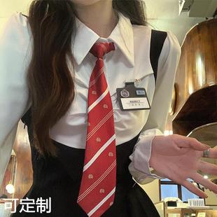 美式假两件显收腰甜辣学院风连衣裙长袖衬衫女秋冬季新款套装