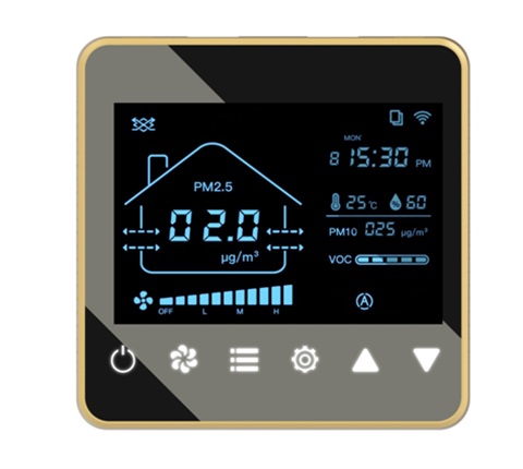 新风液晶开关图片