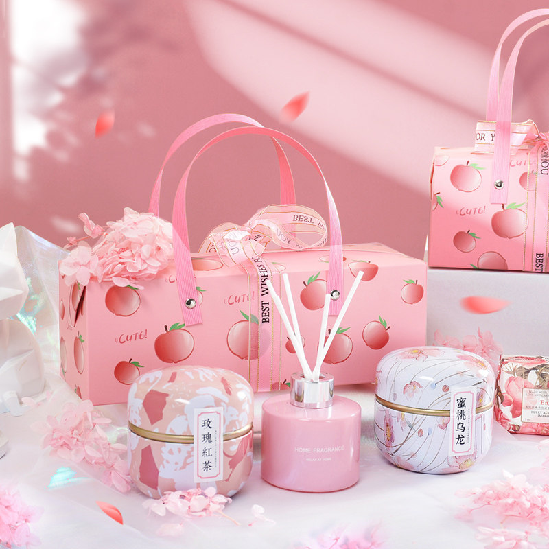 女神节礼物实用送女生的小礼品公司送员工三八妇女节花茶伴手礼盒