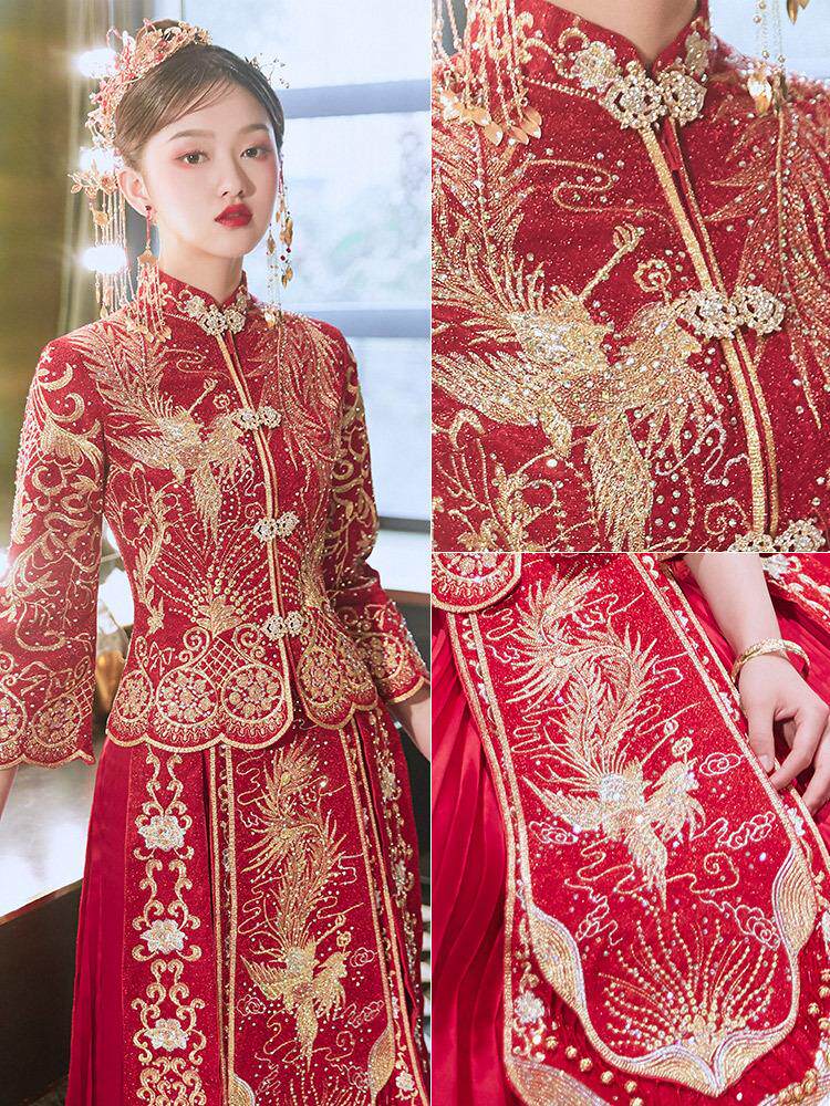 禾服新娘服小个子