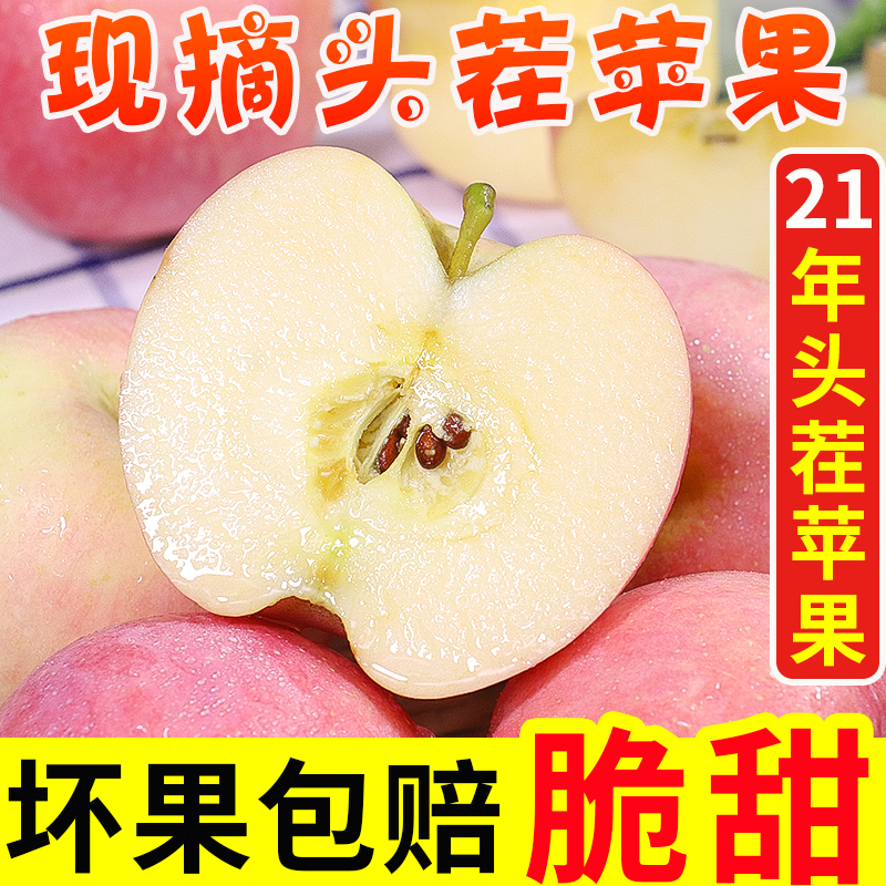 新鲜当季整箱10现季山西红富士嘎啦