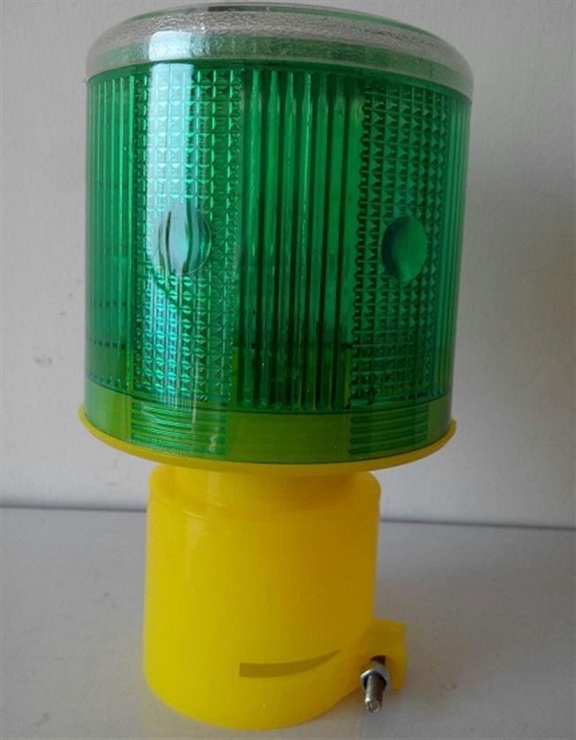 太阳能绿色闪灯 渔船警示安全灯 航标灯 防水 信号灯 养殖灯