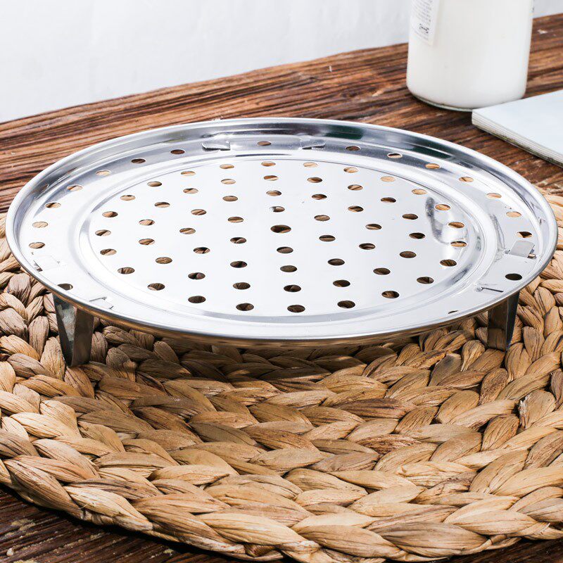 demanyi 不锈钢蒸盘24cm蒸屉家用隔水蒸架蒸笼片蒸片隔层蒸格蒸篦