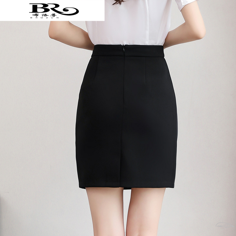 春夏职业裙半身裙女一步裙包臀短裙包裙西装裙工作裙西裙正装裙子