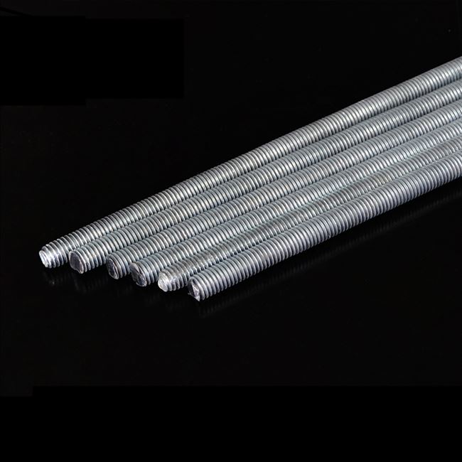 加强全牙m8 m10丝杆 桥架配件 镀锌通丝牙条全螺纹吊装吊杆