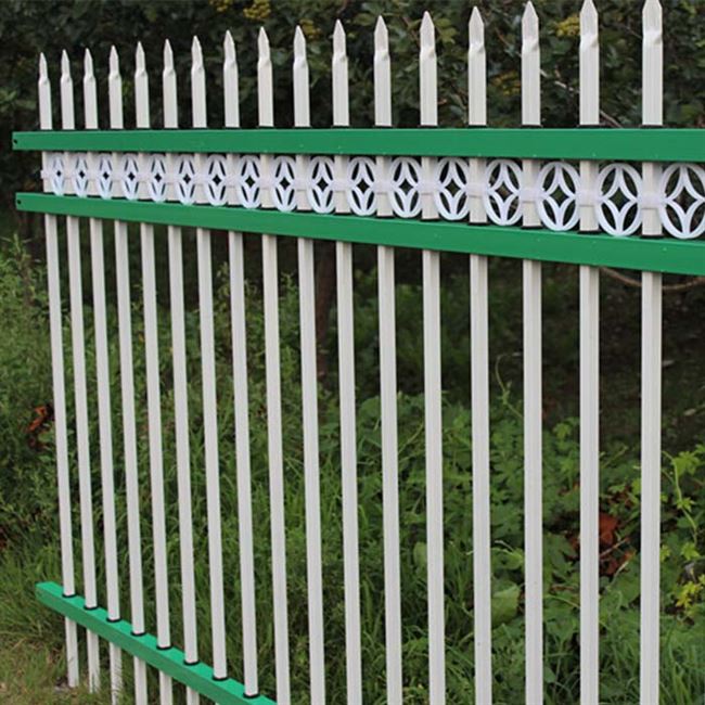 热镀锌钢护栏庭院围栏不锈钢防护栏施工围墙小区铁艺栅栏栏杆