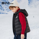 雪中飞kids童装儿童轻薄羽绒马甲新款男童女童坎肩秋冬季羽绒背心
