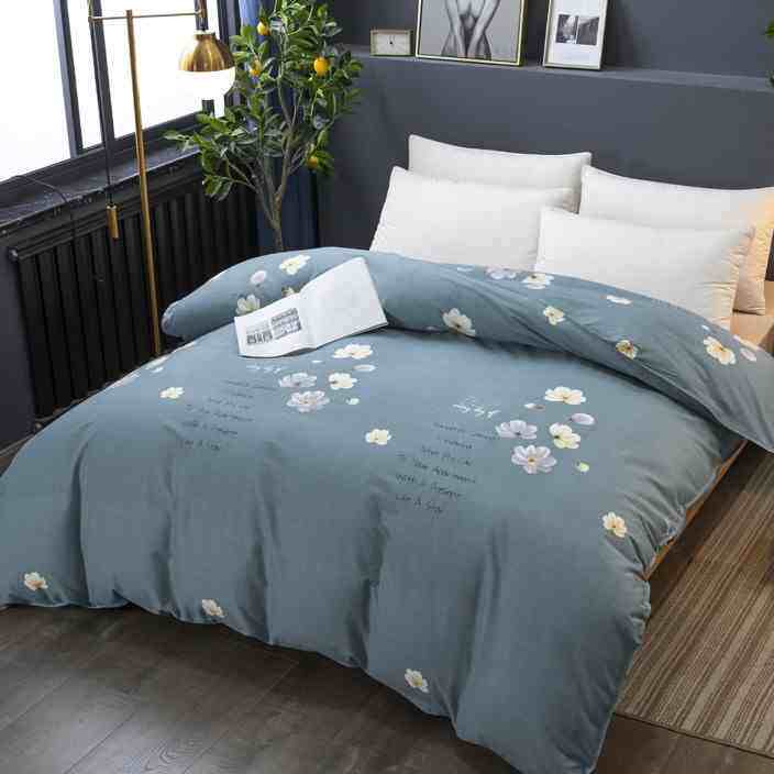 罗兰家纺全棉加厚被套单件纯棉200230双人被罩单人1.5学生秋冬