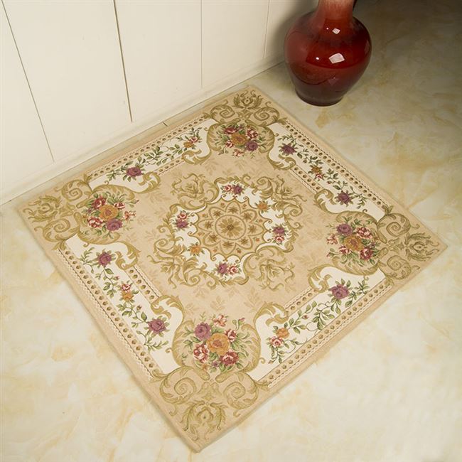 书房地毯电脑椅正方形图片