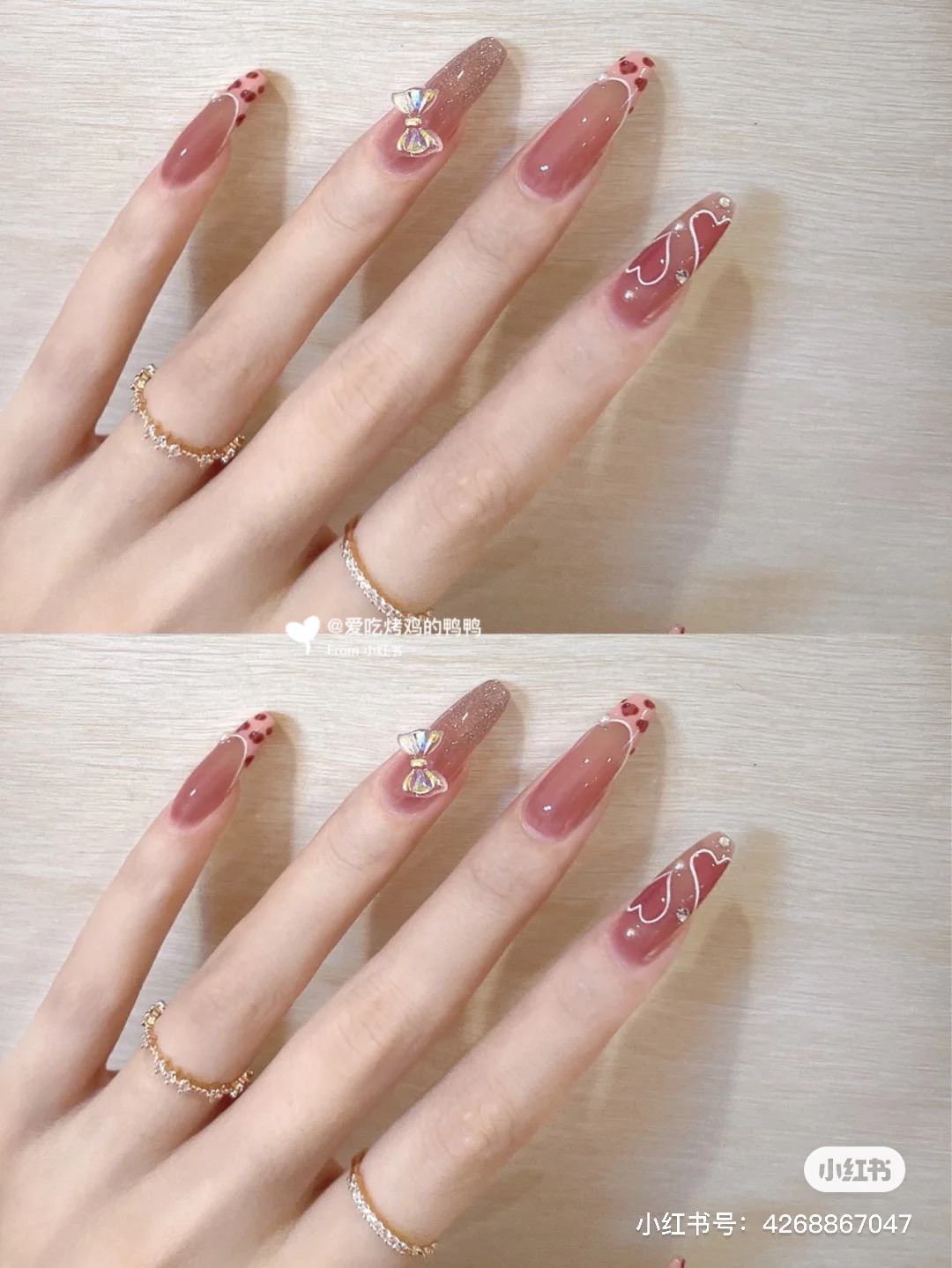 美甲贴片指甲成品长款ins风假指甲高级拆卸穿戴式2021新款辣妹