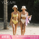 Yukari swim分体泳衣女性感比基尼度假沙滩温泉泳装网红bikini 夏
