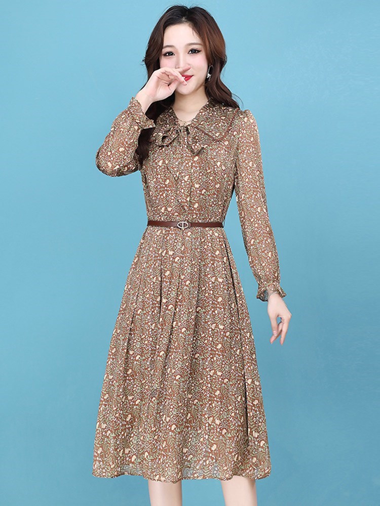 名牌的连衣裙气质