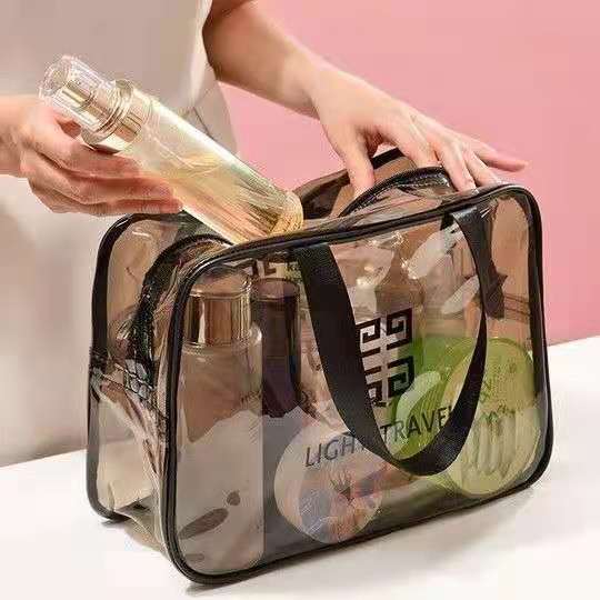 藏猫猫防水透明旅行ins网红洗漱包