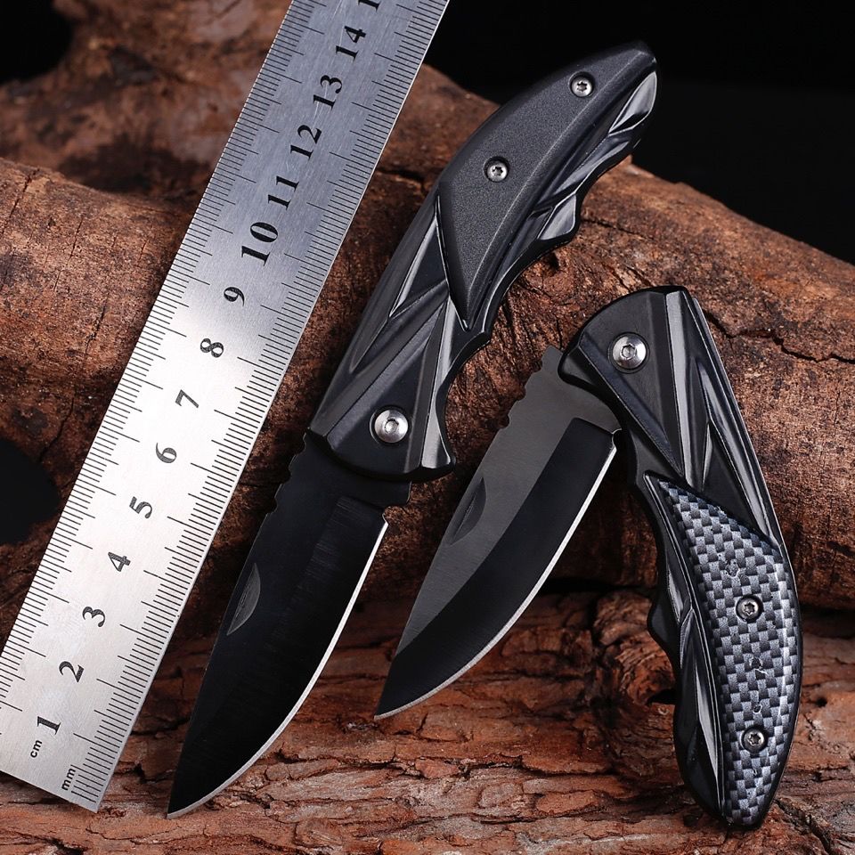 刀具防身小刀锋利随身冷兵器军刀野外便携刀户外生存刀水果折叠刀