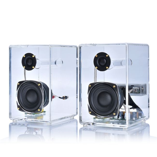 水晶低音炮透明图片