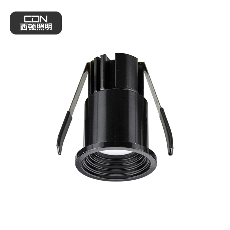 西顿照明led展柜灯迷你小射灯聚光防炫开孔3cm承板灯cej1030