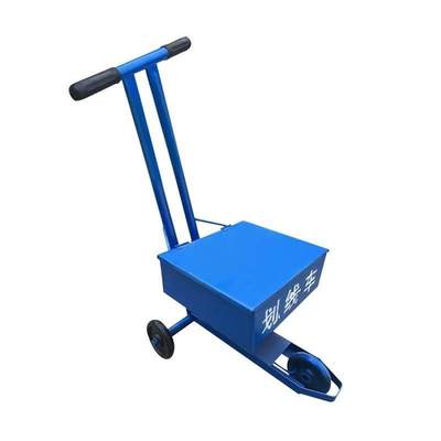 足球场操场简单跑道学校石灰画线器工地白灰划线车