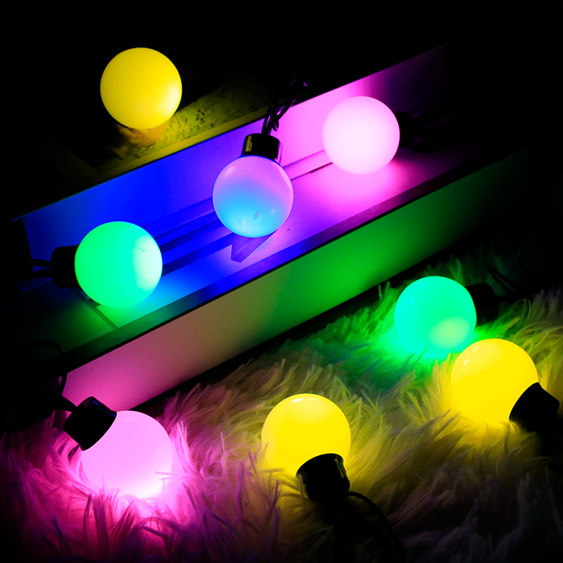 led luminescence Pellet Lamp string outdoors Coloured lights a living room bedroom 2020 new pattern decorate dormitory refit Night lightin the Festive supplies/Gift , Decorative lights category - from Buy2taobao.com to provide professional Taobao agent buy service