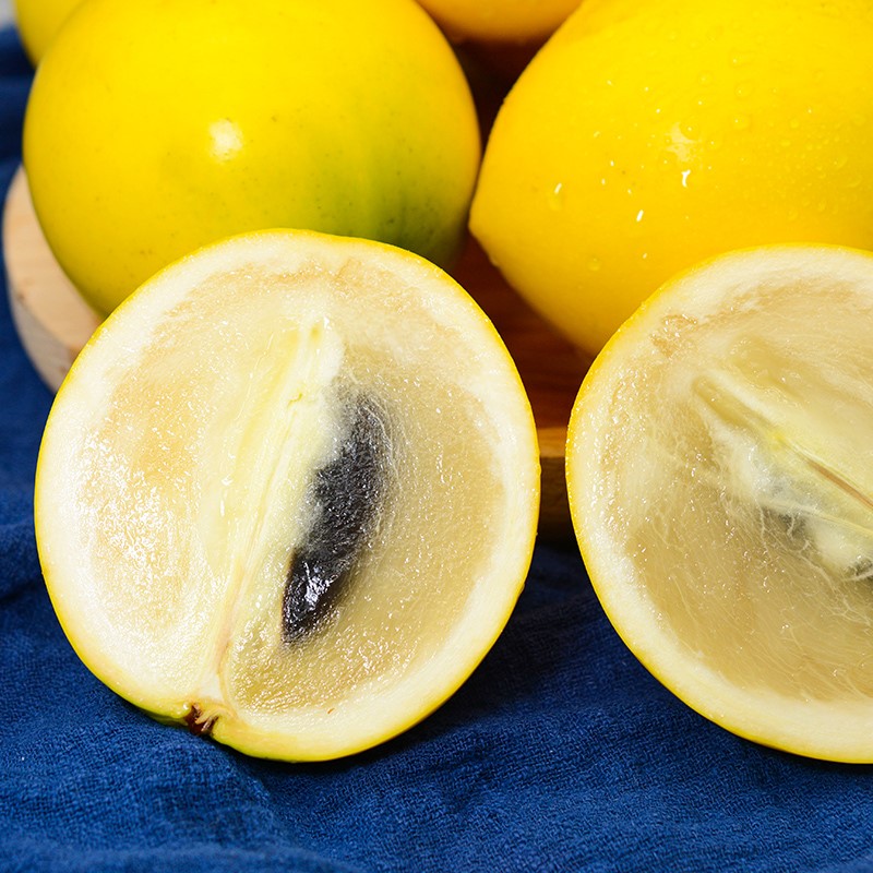 当季新鲜水果黄晶果热带亚美果果冻果冬蜜黄金果顺丰包邮黄晶果