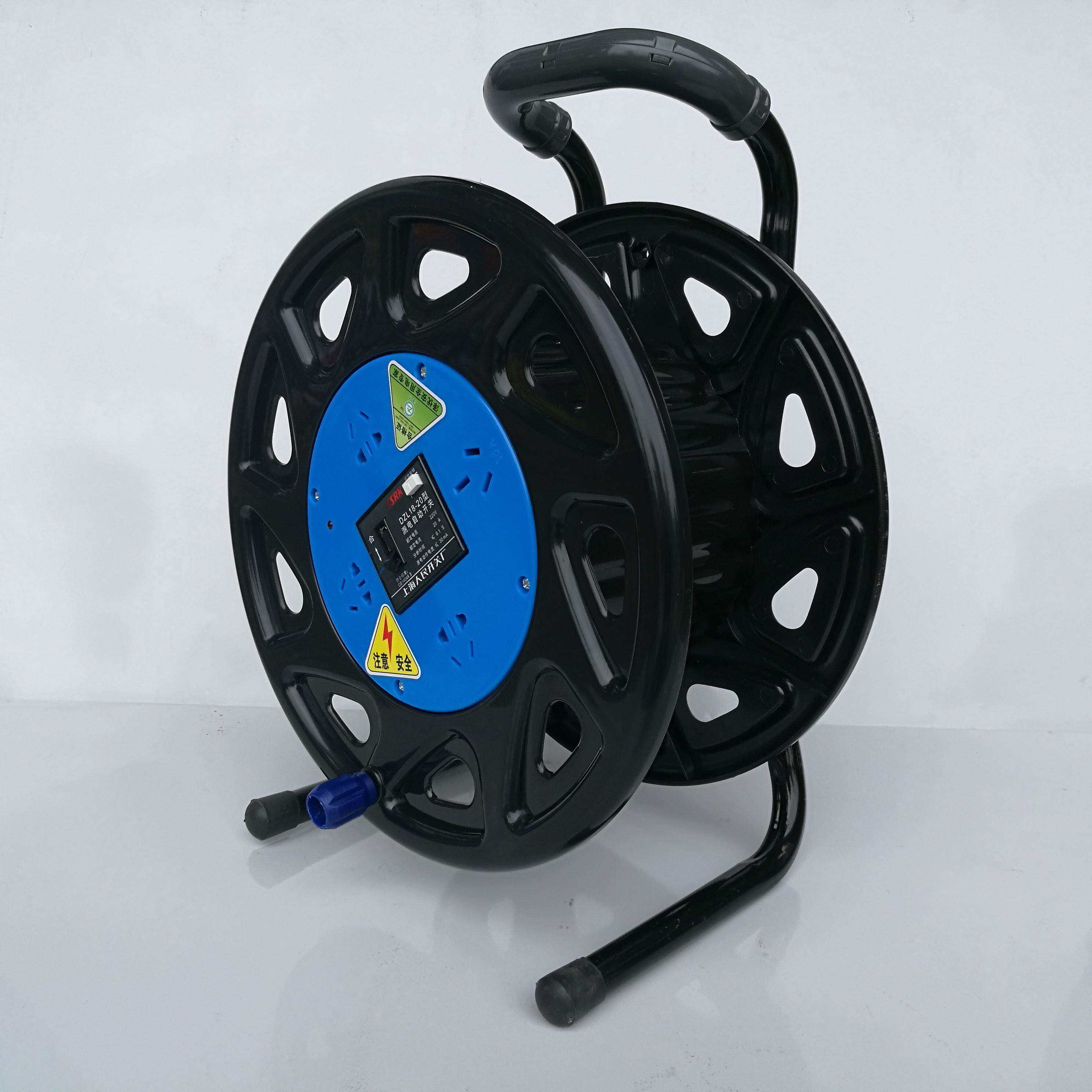 接线盘移动电缆电线卷盘拖线盘工程过热保护总控开关线盘