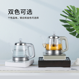 全自动底部上水电热水壶保温煮茶一体烧水壶泡茶专用玻璃智能茶炉