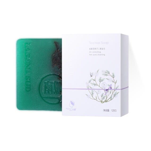 南娜正品茶树手工精油皂120g公司直发 控油控痘粉刺洗脸皂纯植物在类目 洗护清洁剂/卫生巾/纸/香薰, 洗发沐浴/个人清洁, 面部清洁/护理, 洁面皂/洁面产品中 - 来自Buy2taobao.com提供专业的淘宝代购服务