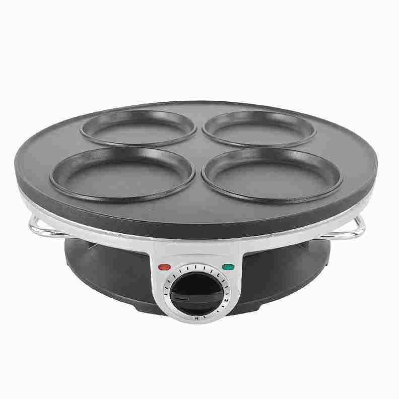 煎蛋锅多孔不粘商用四孔插电小型磨具煎蛋专用锅电爱心模具器平