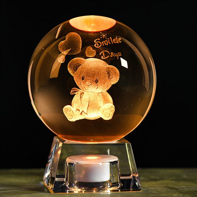 水晶球摆件创意浪漫图片