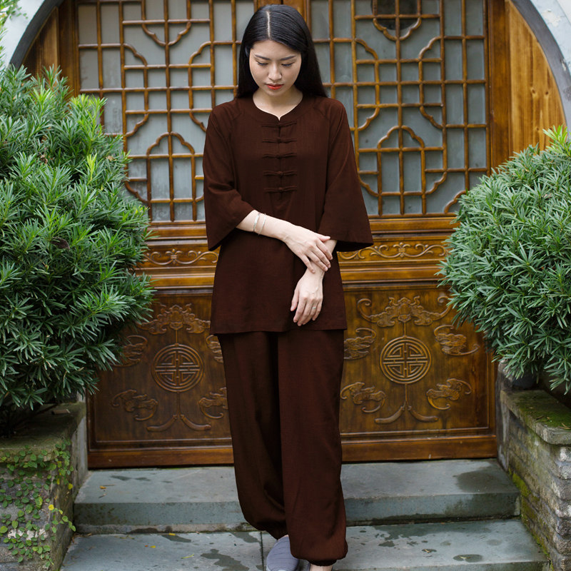 居士服女夏套装