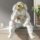 宇航员太空人摆件客厅电视柜地台雕塑办公室家居饰品乔迁新居礼品