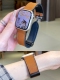 高级复古疯马真皮磁吸硅胶适用iwatch8/s9苹果手表带applewatch