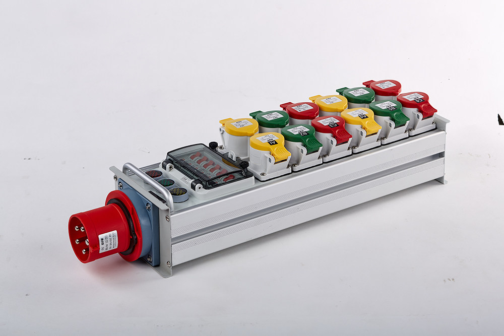 63a航空16a工业连接器插头舞台灯光接线盒电表电源舞台灯光