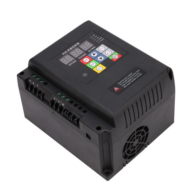 kw负压风机变频器自动温控调速器三相电380v养殖场工业排风扇变速