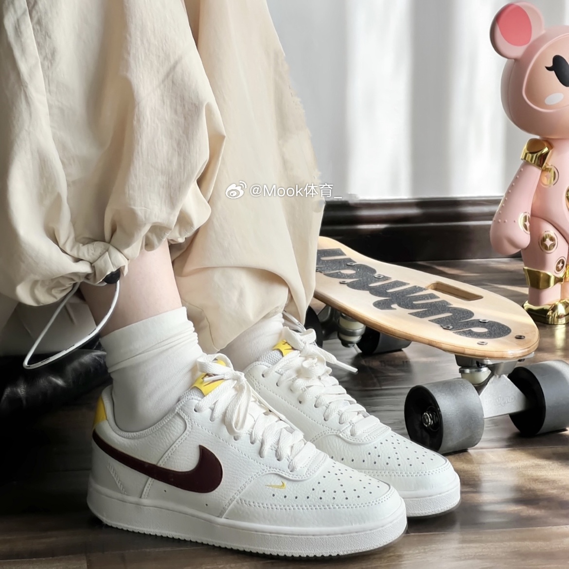 Nike/耐克 女经典复古小白鞋简版空军百搭低帮运动休闲版鞋CD5434