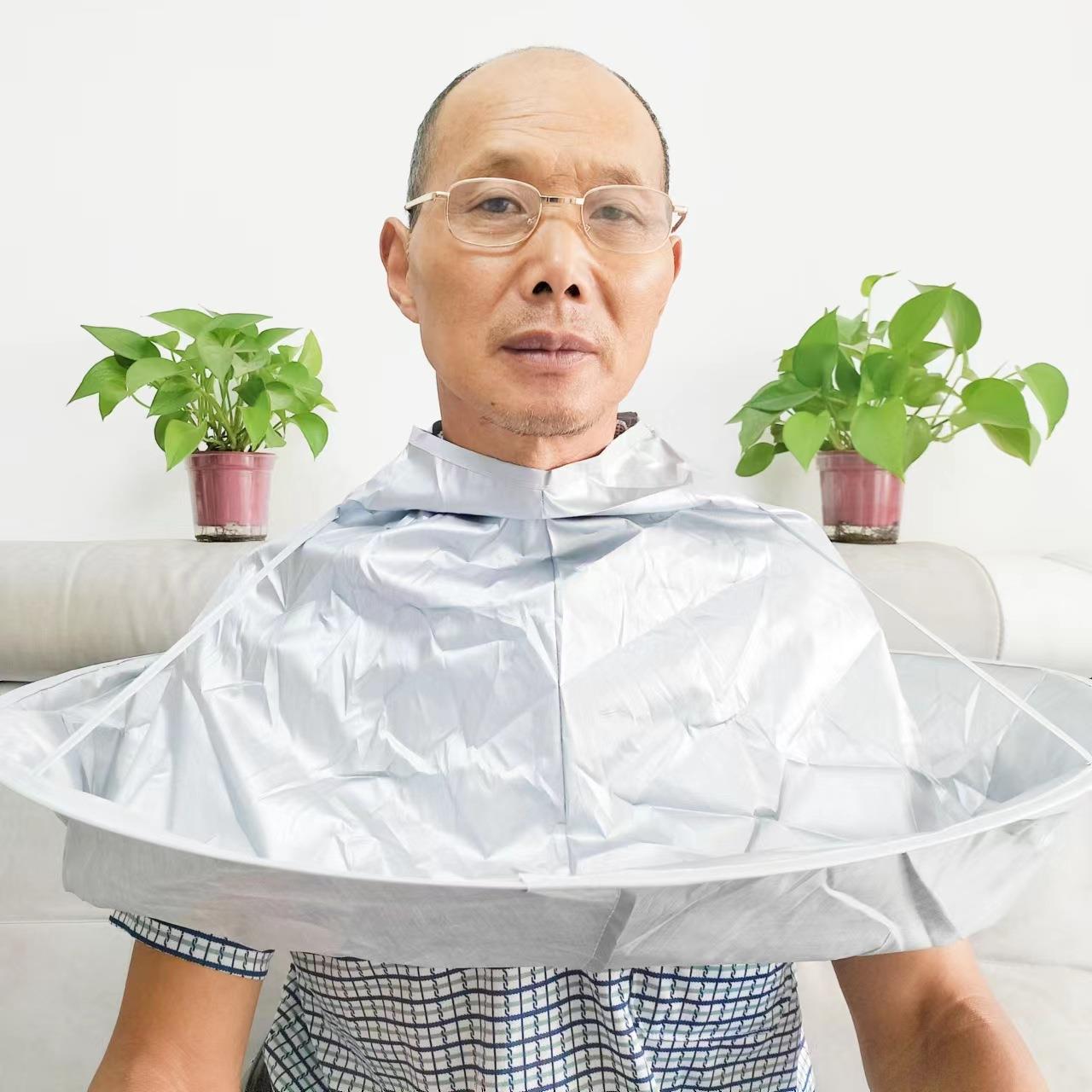 成人儿童加大70理发围布不沾发围兜理发斗篷家用剃头剃须围布围裙