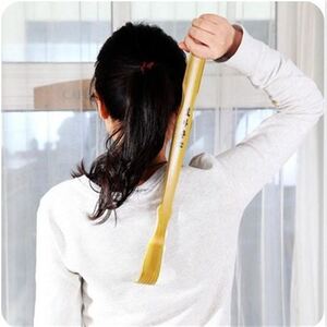 抓抓痒挠挠痒抓挠工具[q3按摩背痒痒挠头器抓扒人用竹不求家背挠