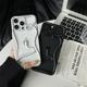 高级感创意镂空小蛇哑光电镀适用于iPhone16promax手机壳蛇年新款苹果15promax散热14个性13/12防摔11情侣ins