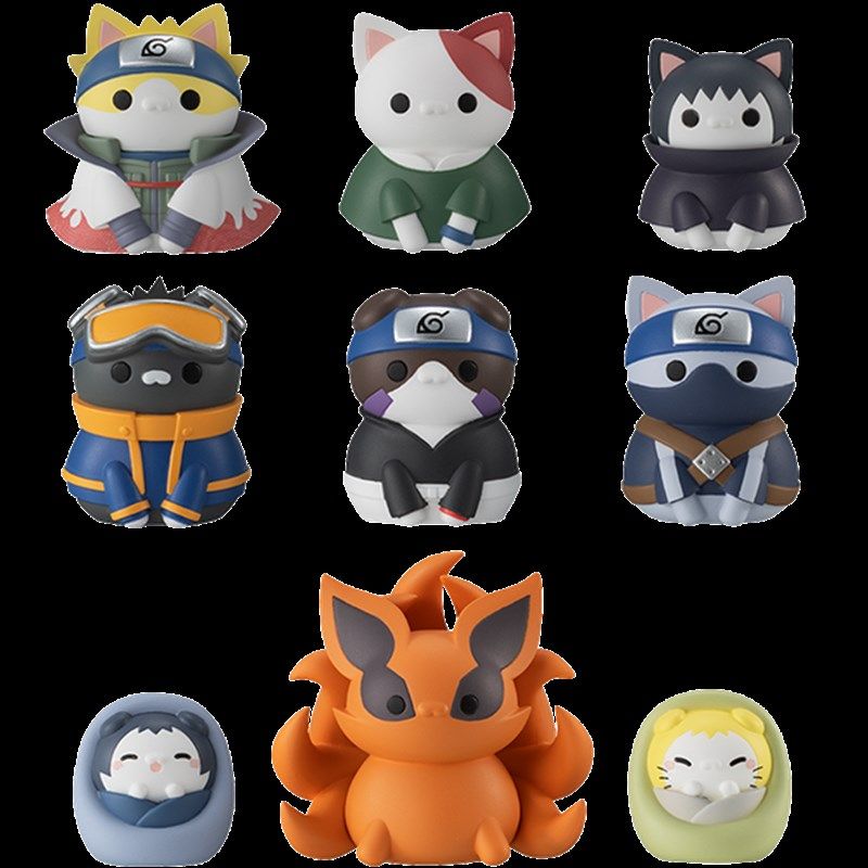 唐]megahousme 火影忍者 火影猫 很久以前的木叶村[7月预