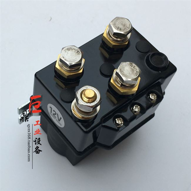 促销绞盘继电器250a 450a 12000磅电动绞盘控制器电磁继电器防水