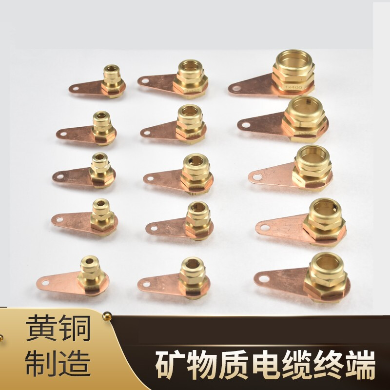 矿物质电缆终端头bttz绝缘接头接地防火配件单芯1*6 1*10 1*1.